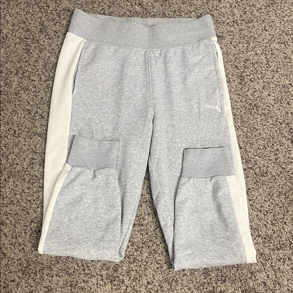 Puma Light Grey Track Pants